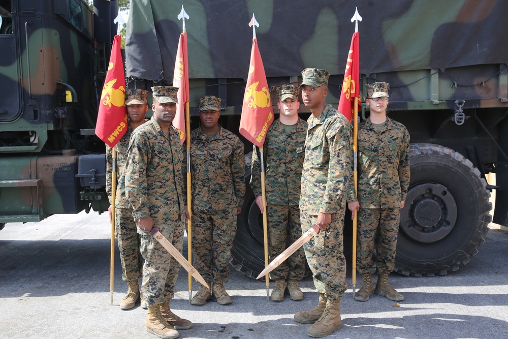 MWCS-28 Marines earn Leonidas Award, page in squadron history