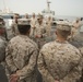 24 MEU Commanding Officer Visits Marines Aboard the USS New York (LPD 21)