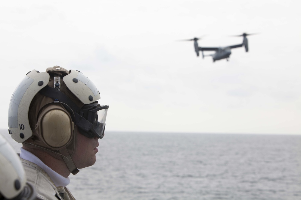 Flight Deck Certification on the USS Green Bay