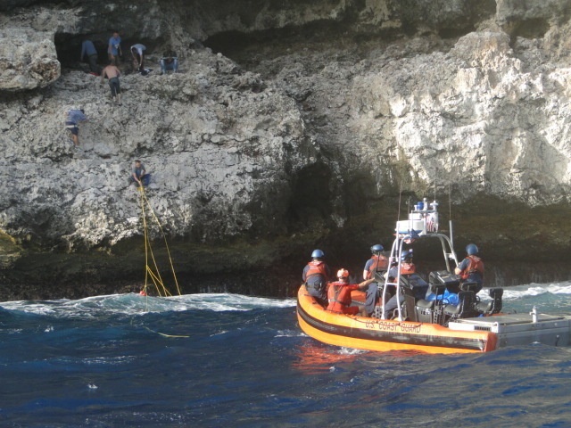 Coast Guard rescues 8 Cuban migrants stranded on Monito Island, Puerto Rico