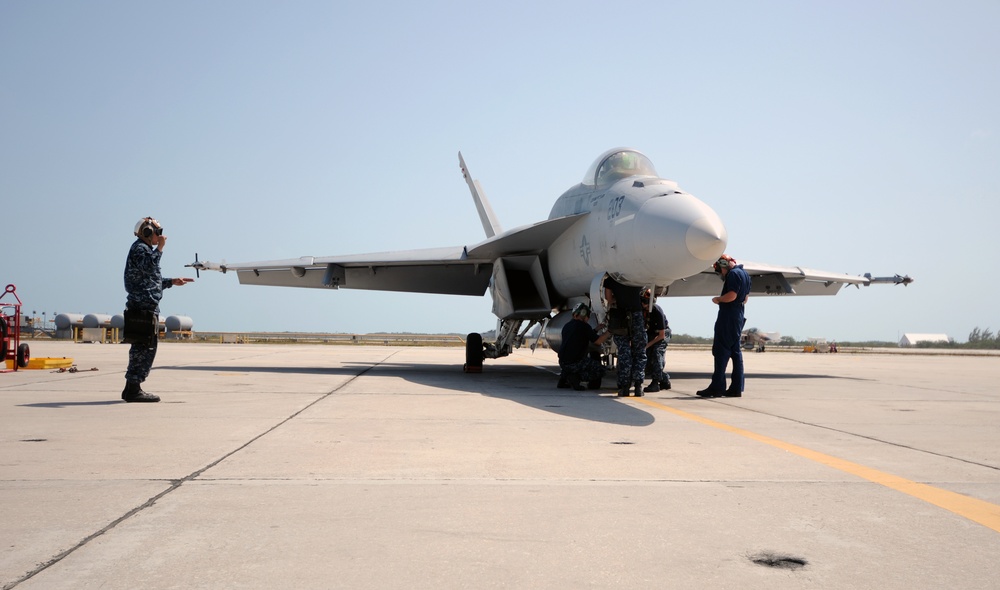 Fighter Training at Boca Chica Field