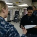 USS John C. Stennis Sailors take E-5 exam