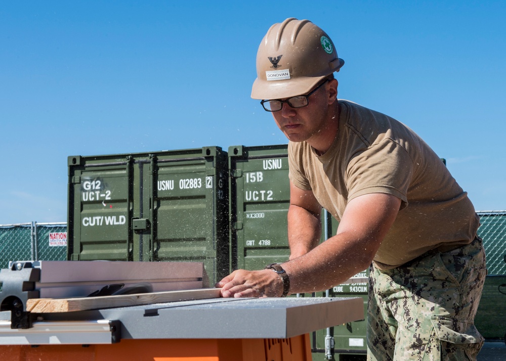 Seabees replace boat ramp