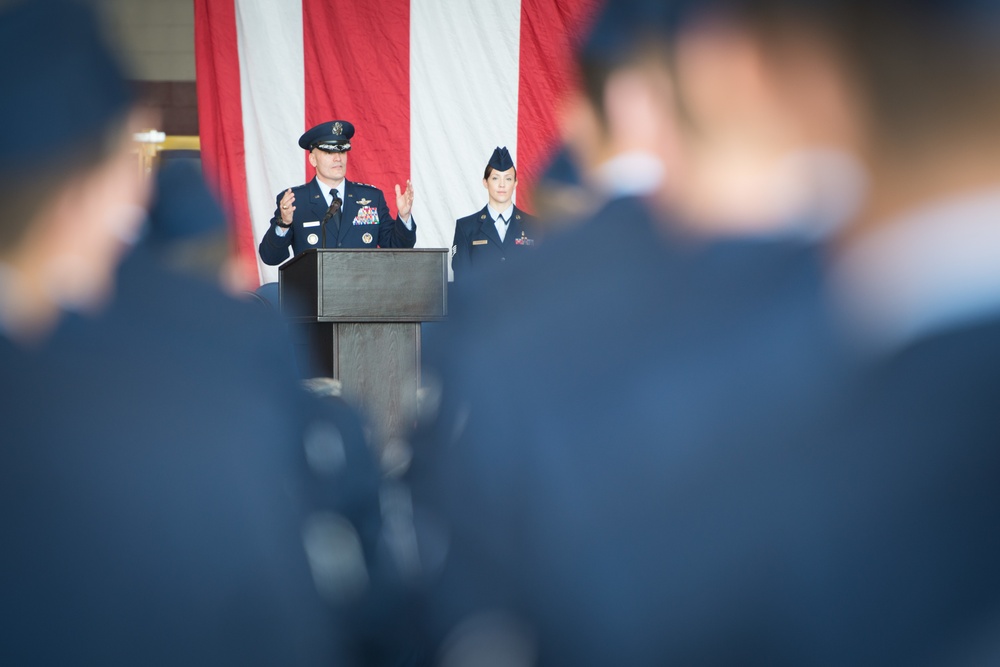 60th AMW Change of Command Ceremony