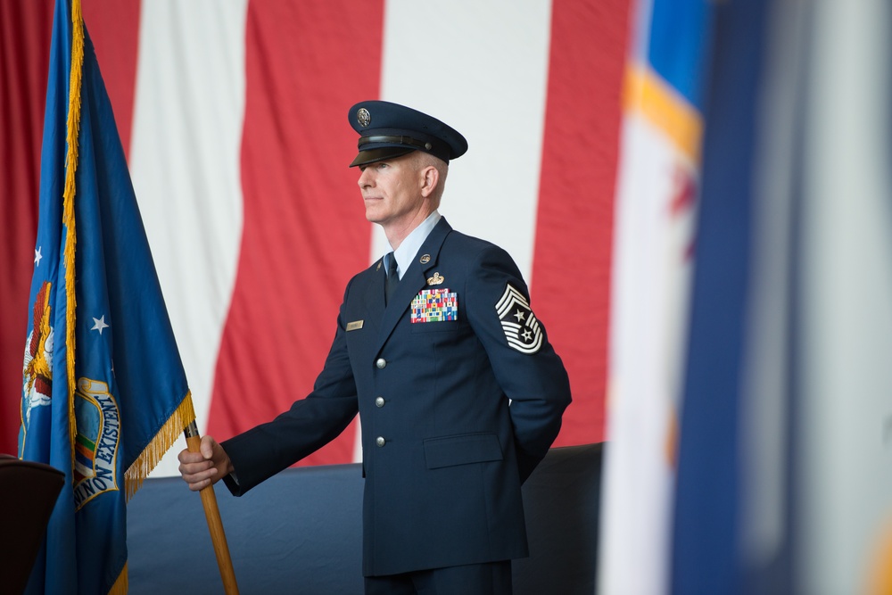 60th AMW Change of Command Ceremony