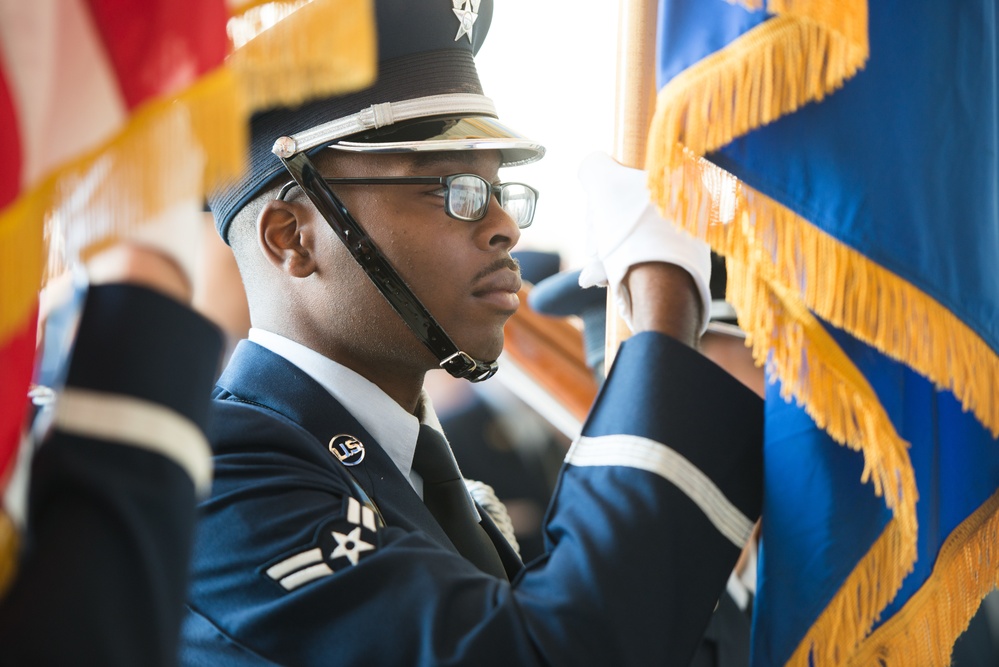 60th AMW Change of Command Ceremony