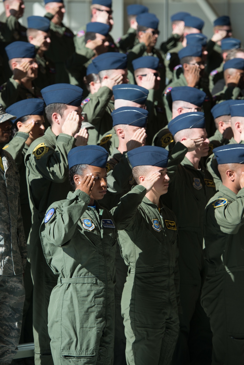 60th AMW Change of Command Ceremony