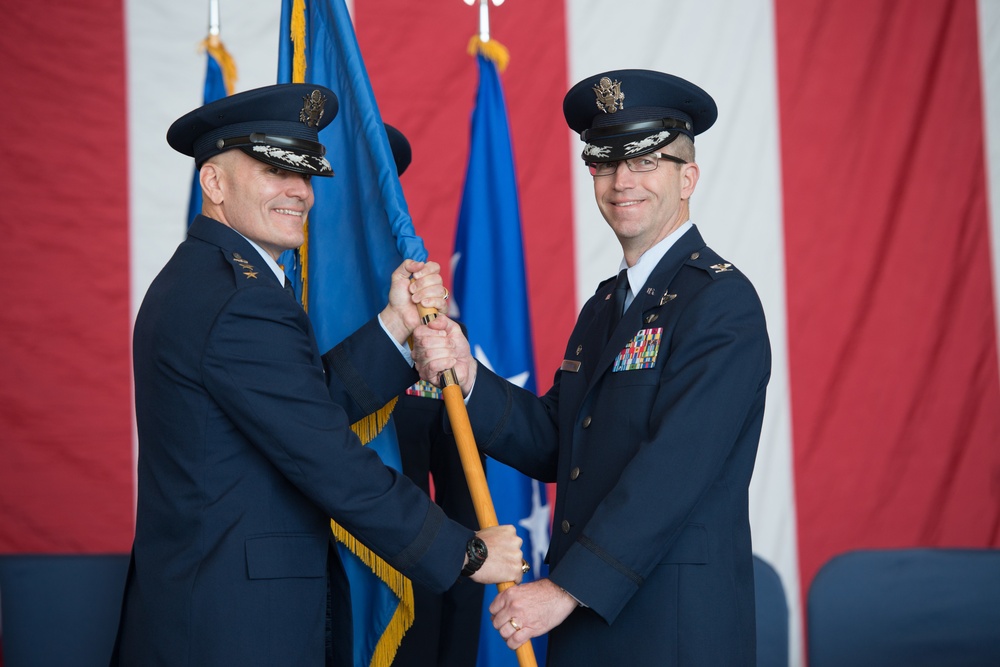 60th AMW Change of Command Ceremony