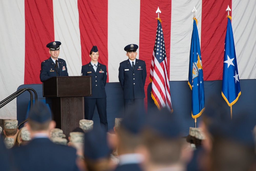 60th AMW Change of Command Ceremony