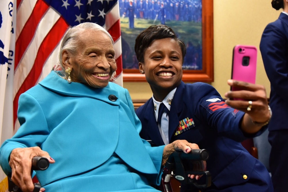 1st African-American female Coast Guardsman honored