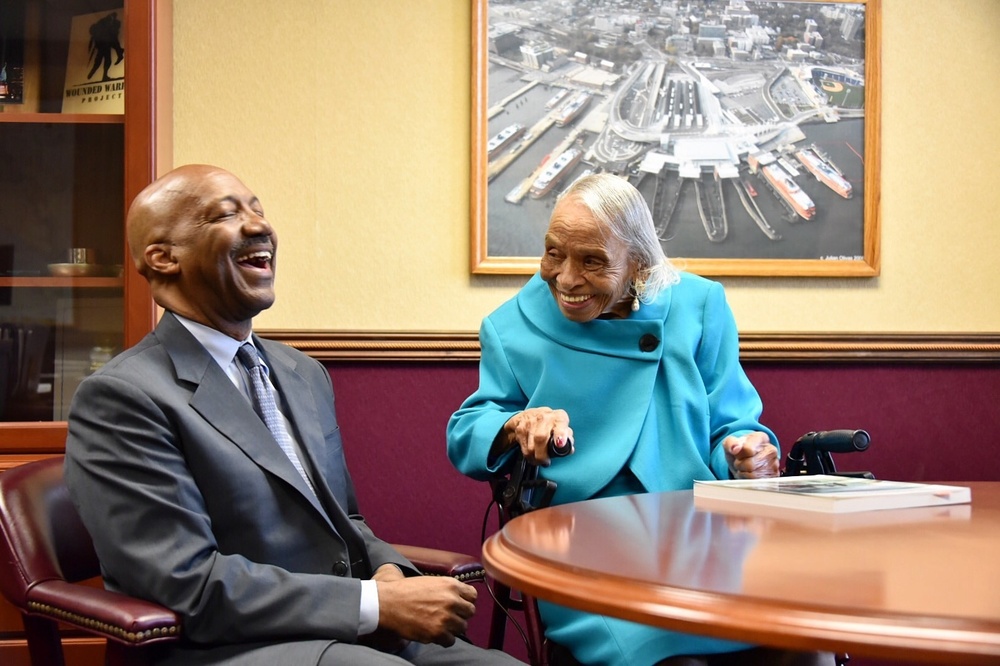 1st African-American female Coast Guardsman honored