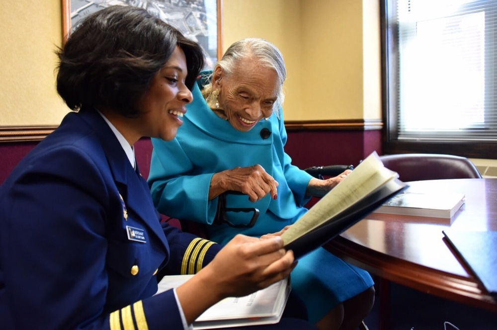 1st African-American female Coast Guardsman honored