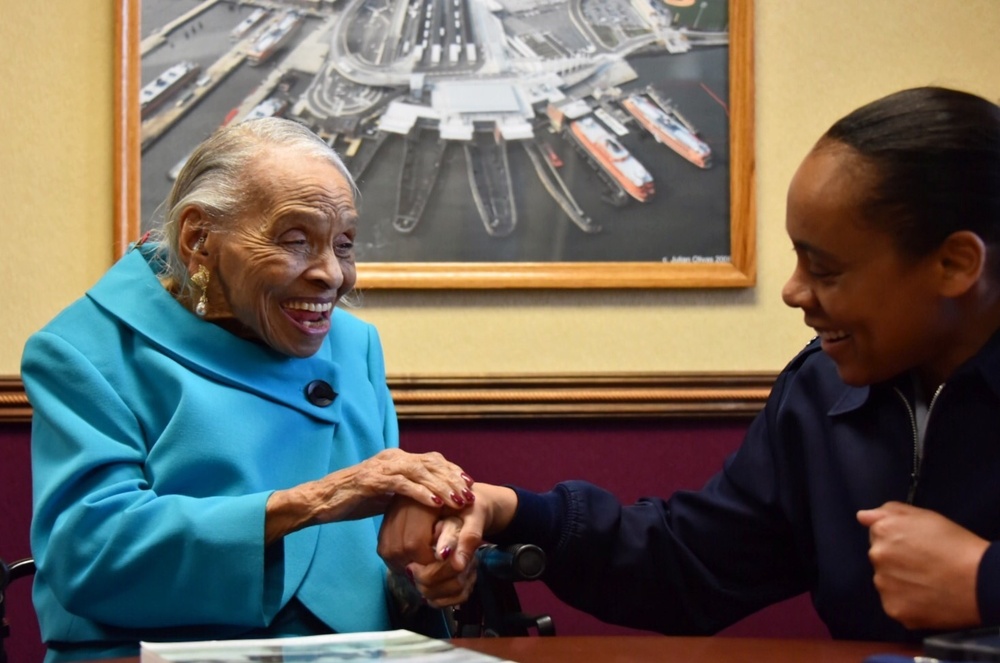 1st African-American female Coast Guardsman honored