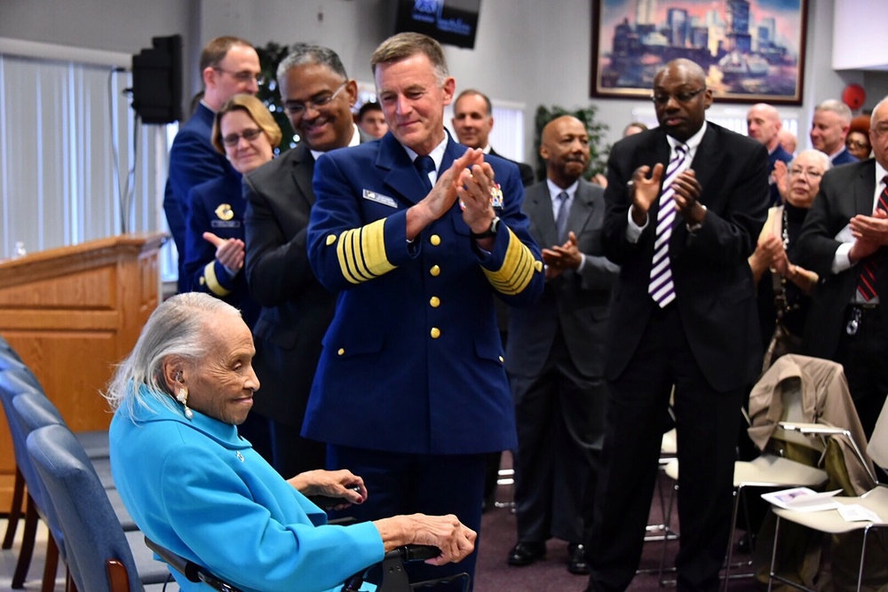 1st African-American female Coast Guardsman honored