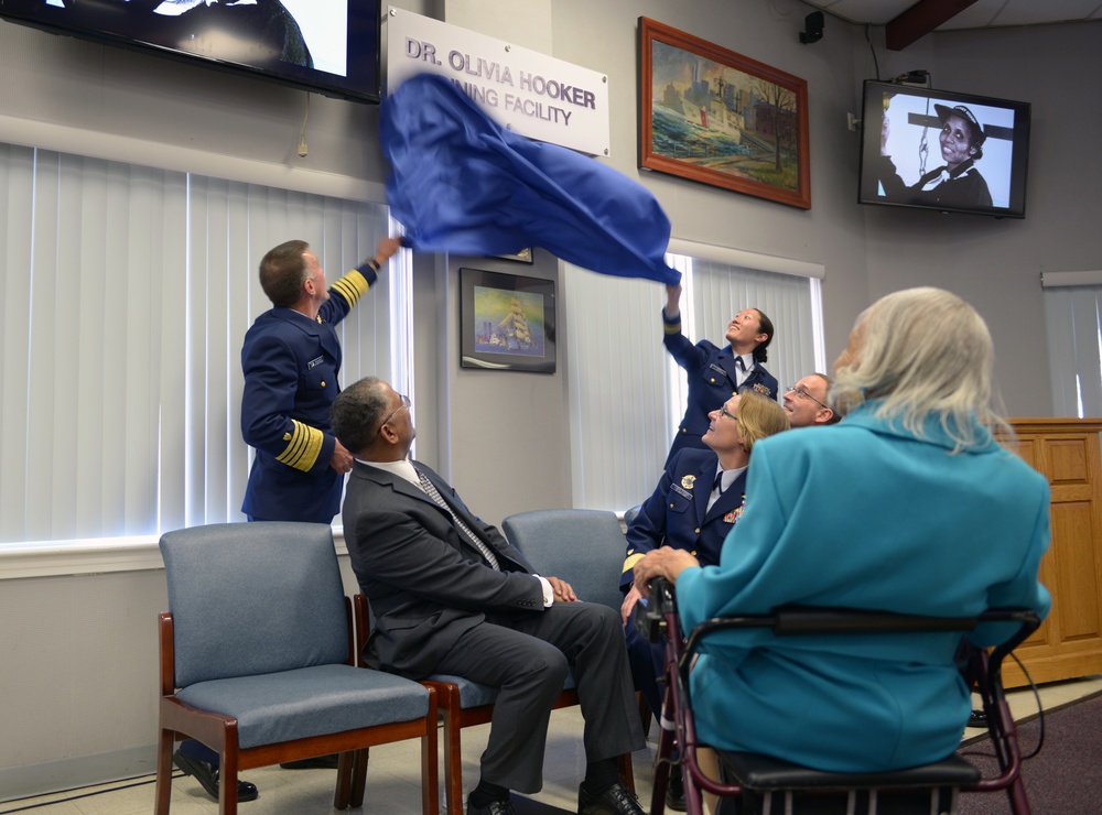 Coast Guard honors first African-American woman in historic building renaming ceremony