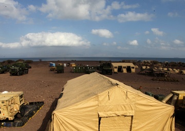 Marines 'wired' in the Horn of  Africa