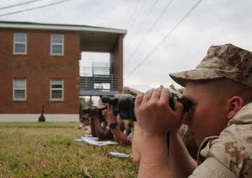 Marines conduct designated marksmanship observation lane training