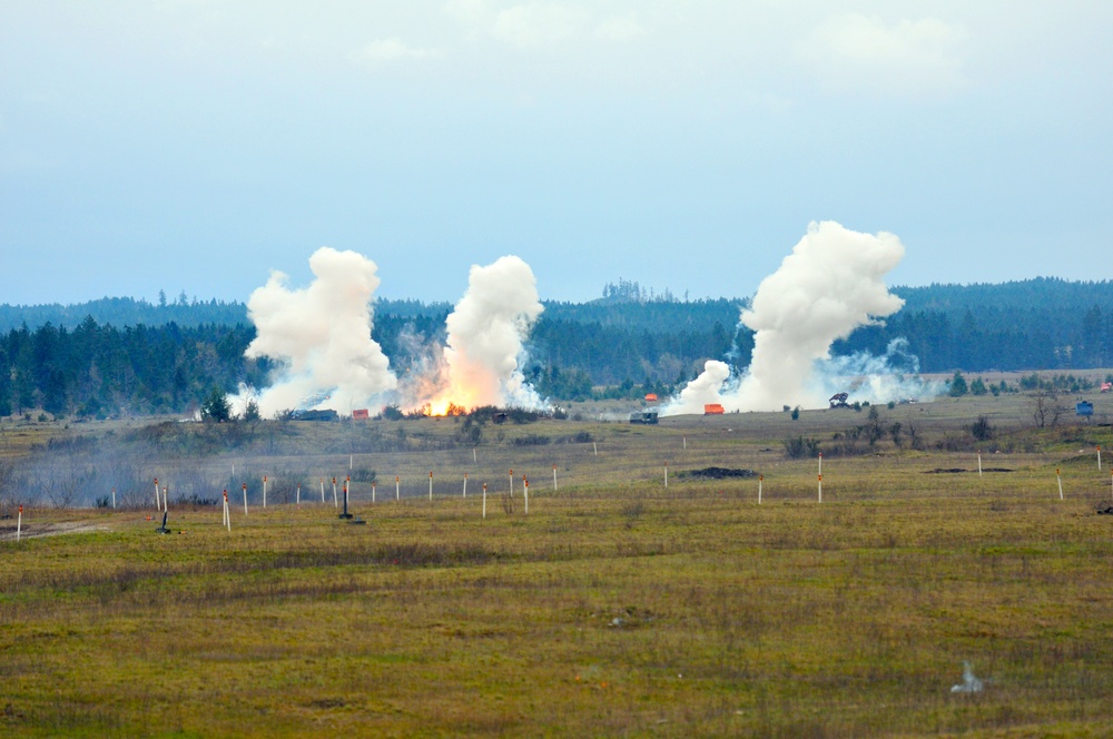 Combined live-fire exercise
