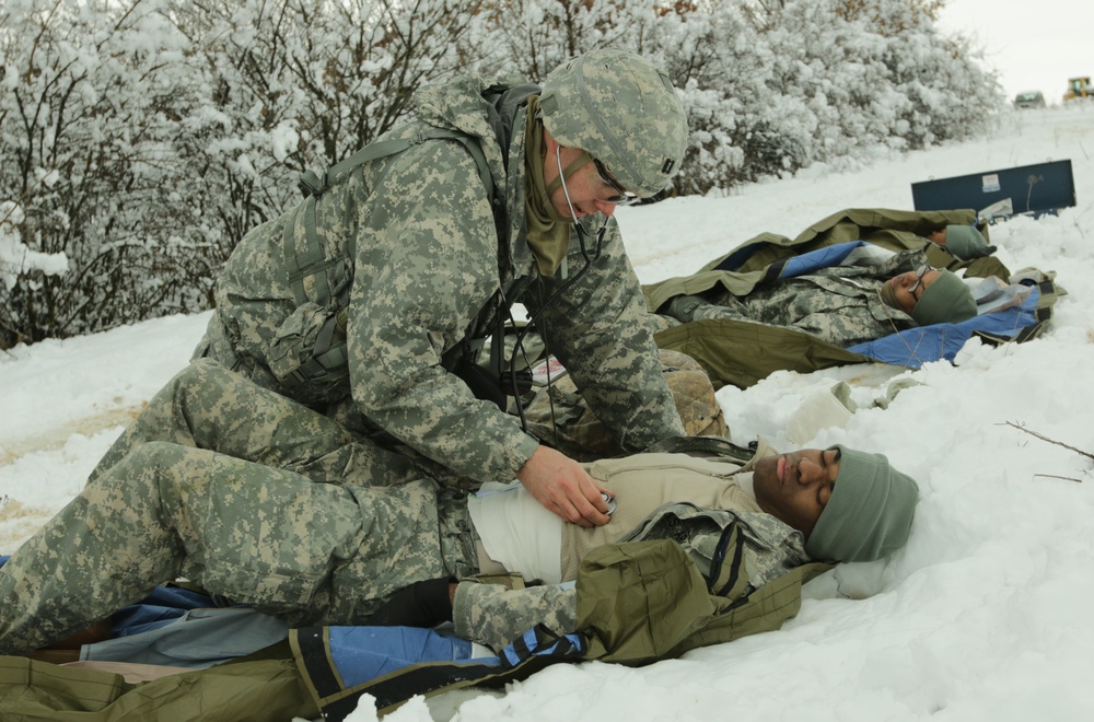 Soldiers Train for Expert Field Medical Badge