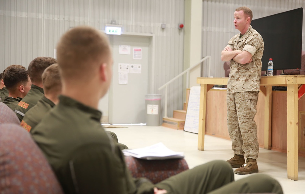 BSRF Leadership imparts knowledge during LCpl Seminar