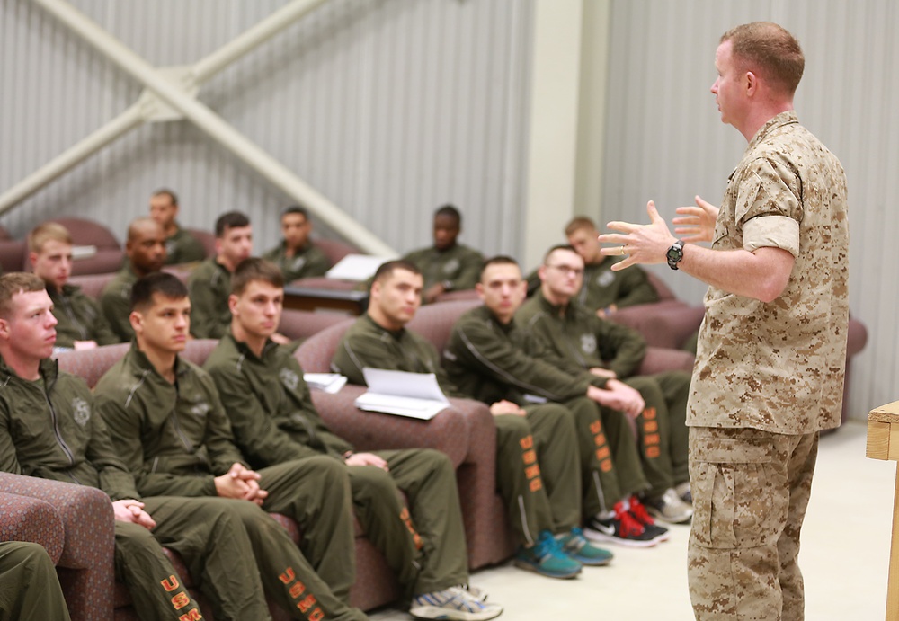 BSRF Leadership imparts knowledge during LCpl Seminar