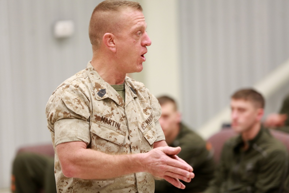 BSRF Leadership imparts knowledge during LCpl Seminar