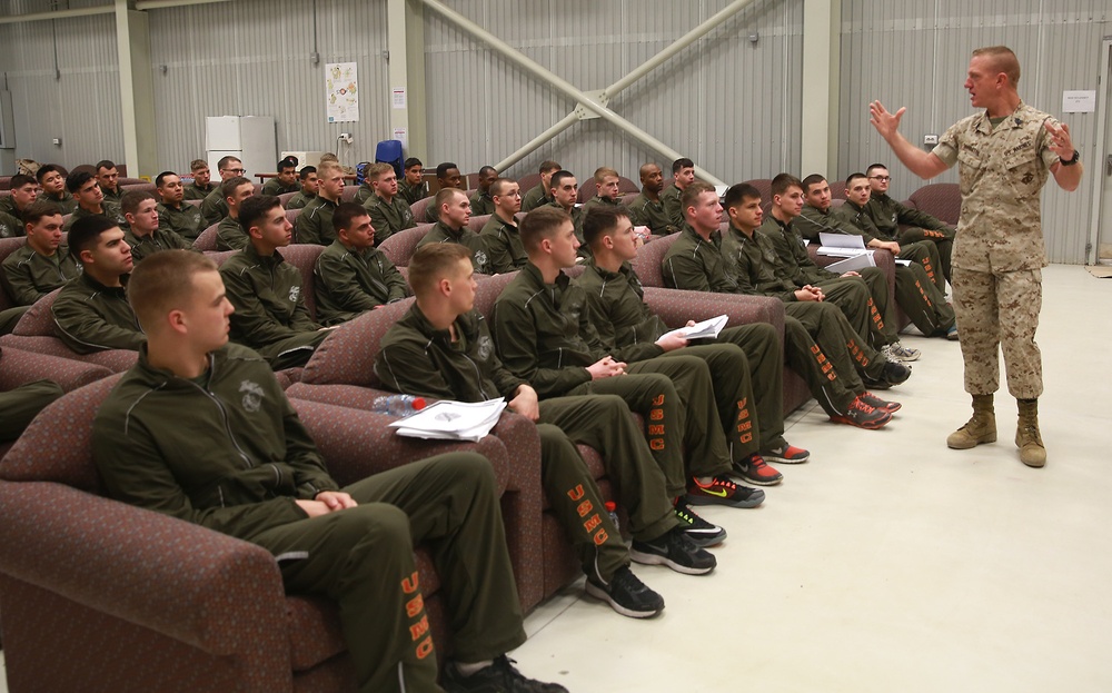 BSRF Leadership imparts knowledge during LCpl Seminar