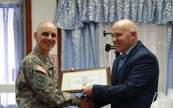 MNBG-E, KBP and EULEX meet at Camp Bondsteel