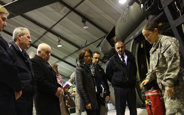 MNBG-E, KBP and EULEX meet at Camp Bondsteel