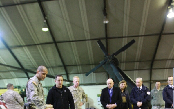 MNBG-E, KBP and EULEX meet at Camp Bondsteel