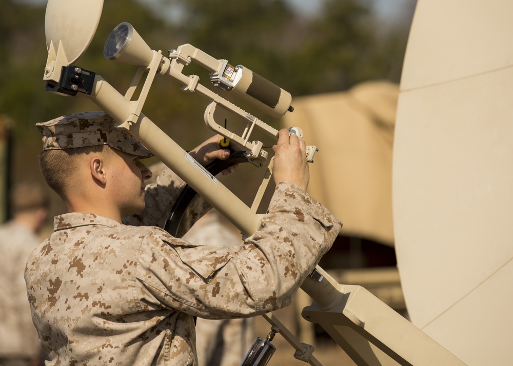 2nd Intelligence Battalion set up an Intelligence Operation Center