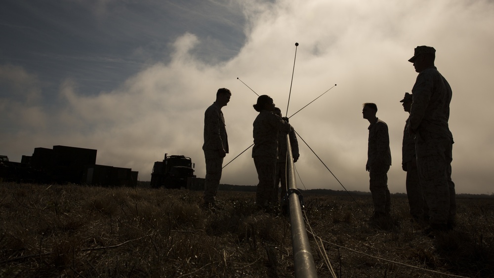 2nd Intelligence Battalion set up an Intelligence Operation Center