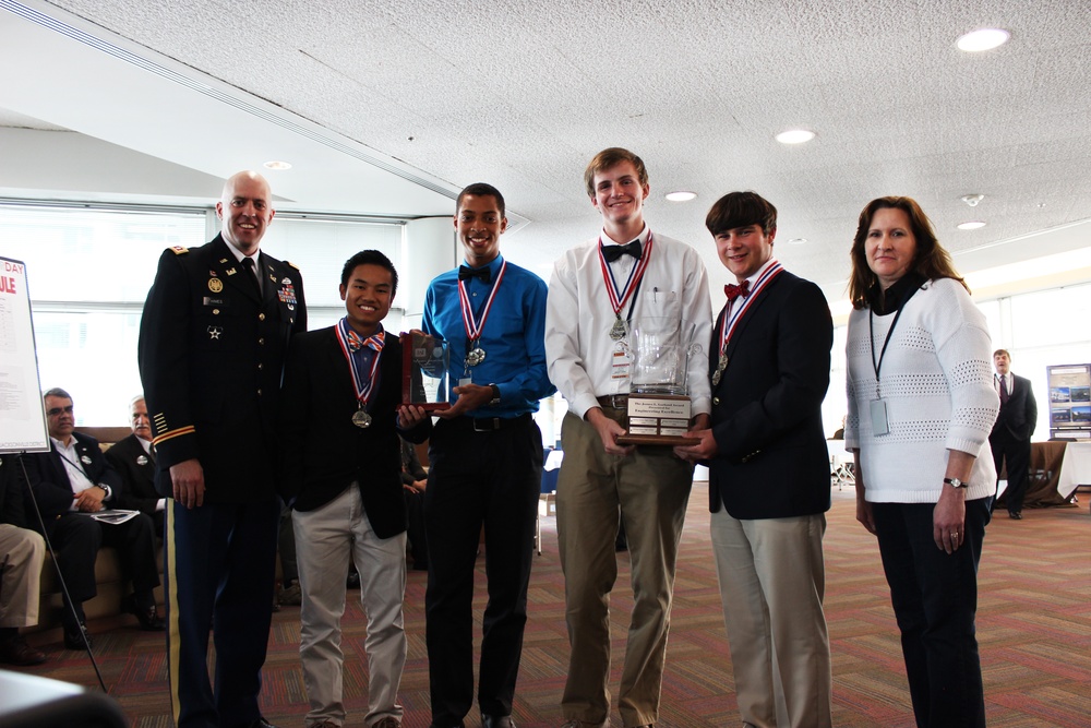 Winners of Jacksonville District Engineering Career Day 2015.