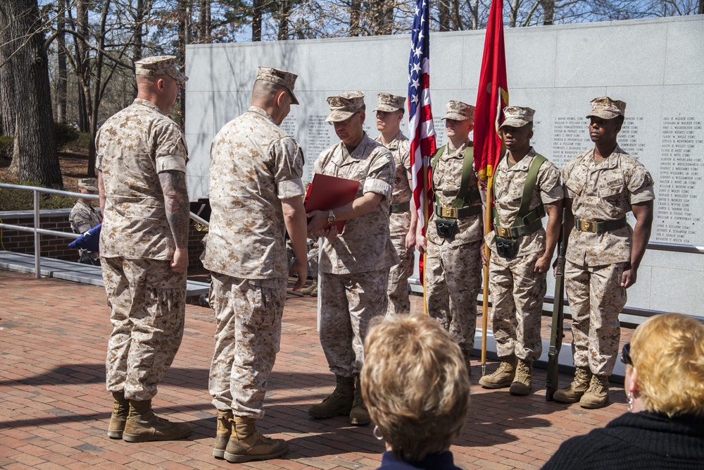 CWO5 Kenneth Brewer Retirement Ceremony