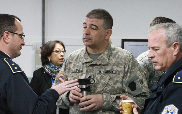 MNBG-E, KBP and EULEX meet at Camp Bondsteel