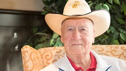 Reflections of Iwo Jima; Corporal Marshall Harris; “The ghost of 2nd Armored."