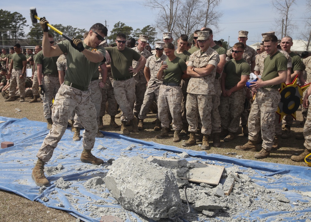 Marine engineers compete for St. Patrick’s Day trophy