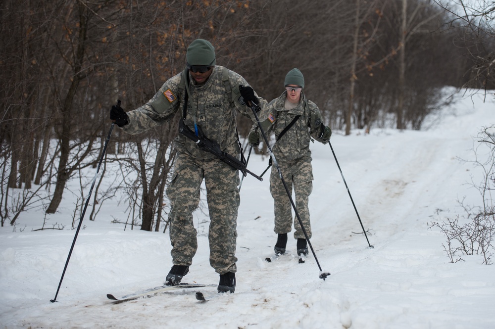 Military Police can ski