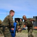 Marines feel the burn during OC spray training