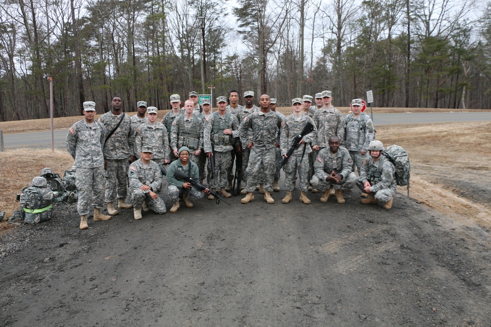 310th ESC 2015 Best Warrior Competition Ruck Finish