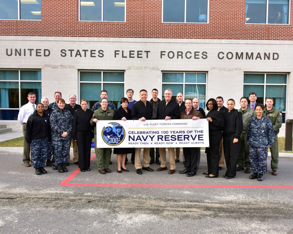 Fleet Forces celebrate Navy Reserve 100 years