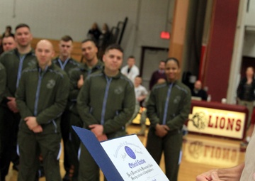 How Ludlow High School honors its fallen Hero