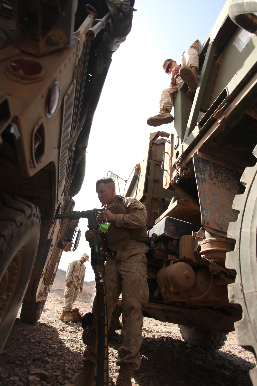 CLB conducts field refuel