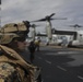Marines board Osprey for Airfield Seizure Exercise