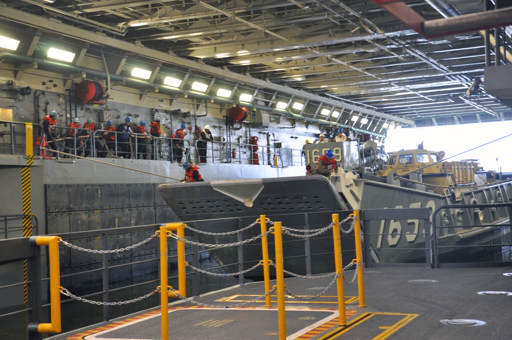 USS Arlington operations