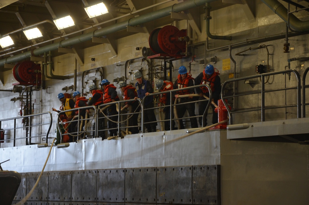 USS Arlington operations