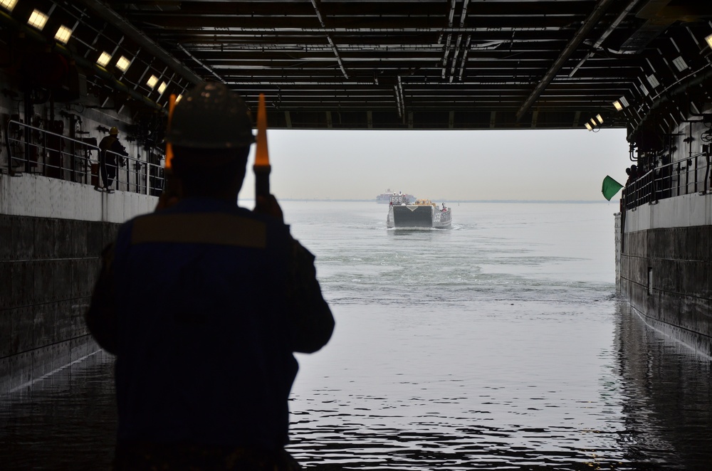 USS Arlington operations