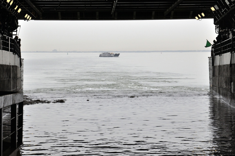 USS Arlington operations