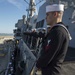 USS Farragut eeparts for deployment