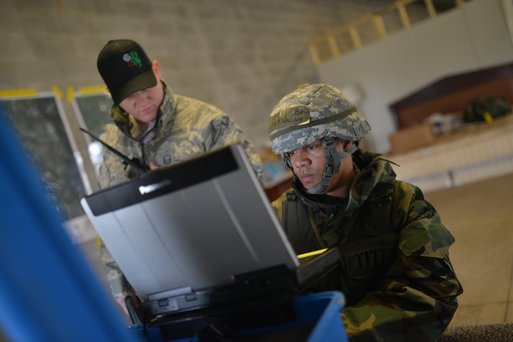 Air National Guard emergency managers train at Global Dragon